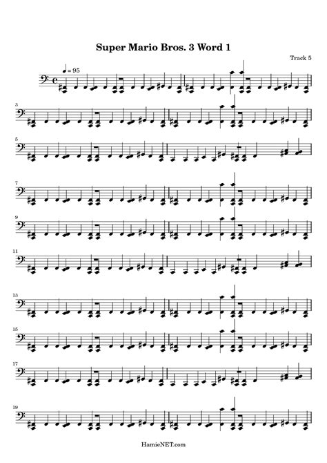 New Super Mario Bros. Title Theme Sheet music for Piano (Solo)