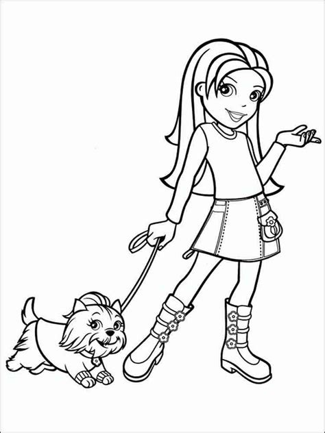 Polly Pocket coloring pages