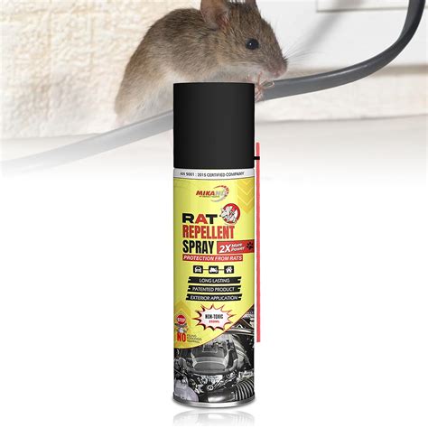 mikanix rat repellent spray protect engine parts  wires  advance