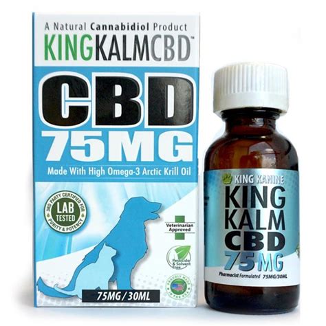 King Kalm™ CBD Oil for Pets, 75MG - Joyous Green