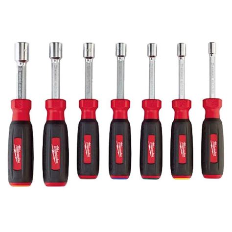 Buy Milwaukee 7 Pc Magnetic Hollowcore Sae Nut Driver Set