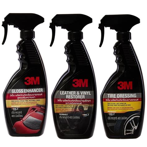 แนะนำ 3m สเปรย์เคลือบเงาเบาะหนัง And เพิ่มความเงาเคลือบสี And เคลือบเงายาง