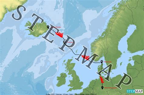 Stepmap Anreise Landkarte F R Europa