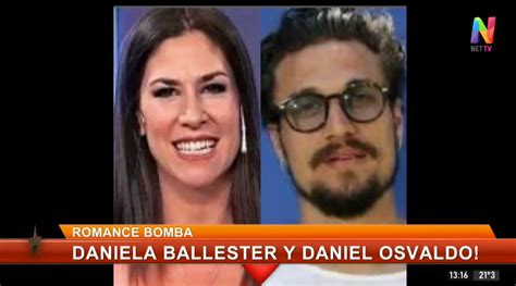 Primicia De Gossip Daniel Osvaldo Y Daniela Ballester Blanquearon Su