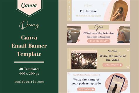 Canva Template Shop For Bloggers Soulful Girls Studio