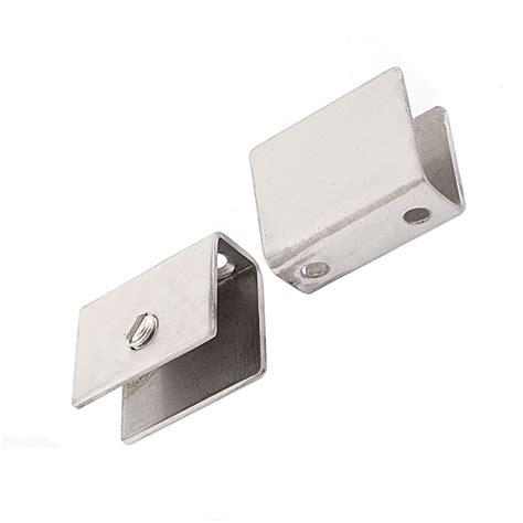 Rectangular Glass Shelf Clamps Type Holder Clamp Bracket Wall Mounting 2pcs C9n6 191466173657 Ebay