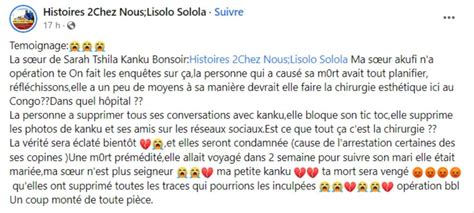 Affaire Sarah Ntshila Révélations ch0cs sur le décès mystérieux de la