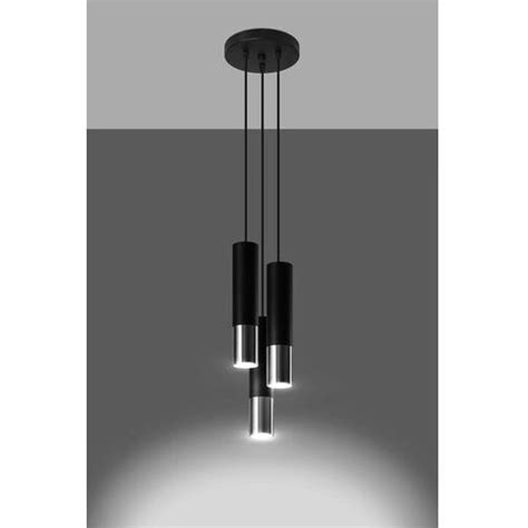 Modernistyczna lampa wisząca sl943 metalowa oprawa loftowy zwis tuby