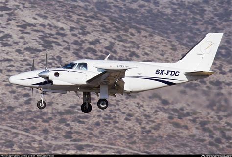 SX FDC Lifeline Aviation Piper PA 31T 620 Cheyenne II Photo By Mattia