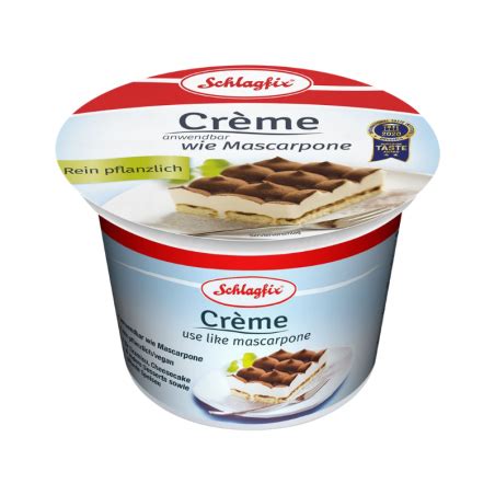 Mascarpone végétale 250 gr SCHLAGFIX