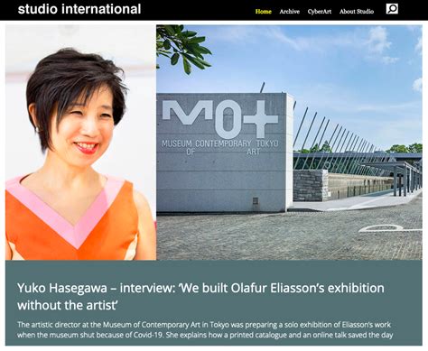 Interview We Built Olafur Eliassons Exhibition Without The Artist