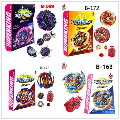 Beyblade Burst B 163 Booster Brave Valkyrie B 173 Infinite Achilles B 167 Sparking Superking