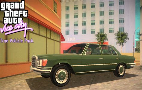 Grand Theft Auto Vice City GAME MOD GTA VC True Vehicle Pack V