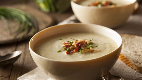 The Essential Vegetable That Easily Lightens Creamy Potato Soups