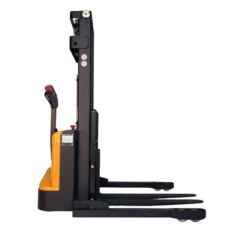 Full Electric Lifter Straddle Stacker 1200kg Capacity 3 3m Lift