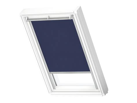 VELUX RFL MK08 9050S MANUEEL LICHTTEMPEREND ROLGORDIJN DONKER BLAUW