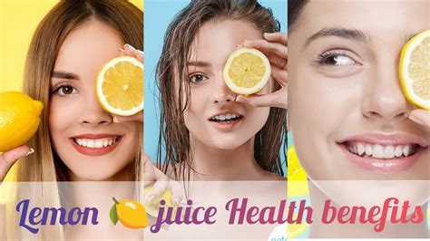 The Amazing Benefits Of Lemon Juice You Never Knewhealth Youtube