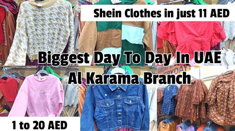 Budget Shopping At Day To Day Al Karama I Shein Clothes In Just Inr