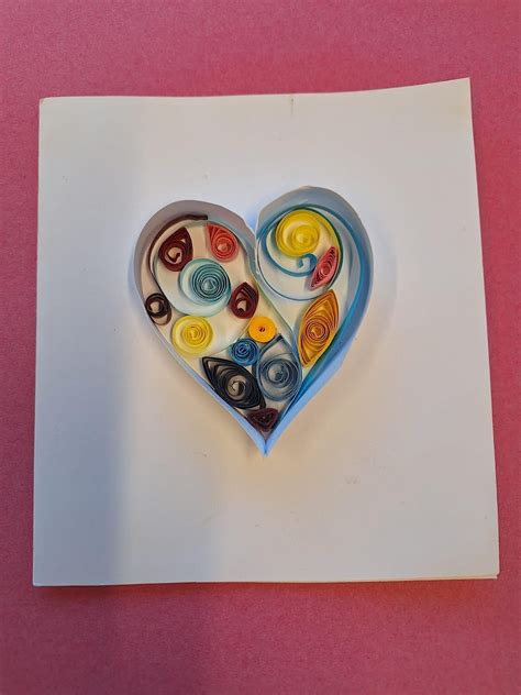 Quilled Valentine Cards Free Adult Craft Workshop Clydebank Library