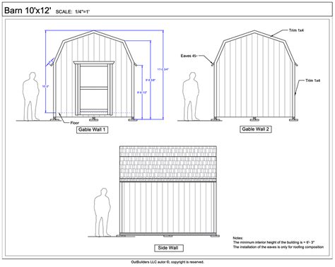 Regular Barn | Storage Sheds Oregon | Outbuilders