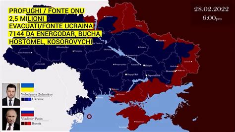 La Mappa Animata Dell Invasione Di Putin Dell Ucraina Dal Febbraio A