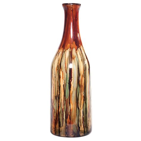 Terra Large Glass Bottle | Couleur – timelesswroughtiron