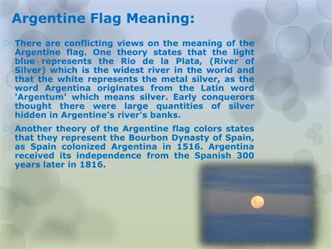 Facts About Argentina Flag