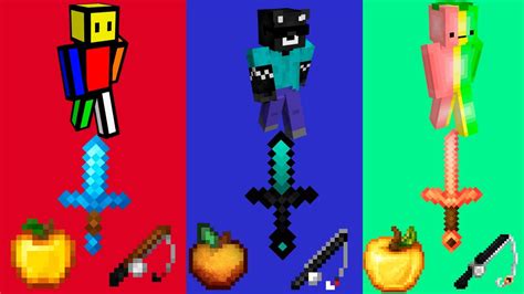 JUGANDO CON TEXTURE PACKS DE YOUTUBERS Chifruit SoyCubo SpreenDMC1