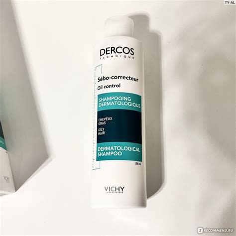 Дерматологический шампунь для волос Vichy Dercos Sebo Correcteur Oil ...