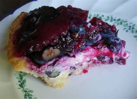 Blueberries Cream Cheese Pie Recipe