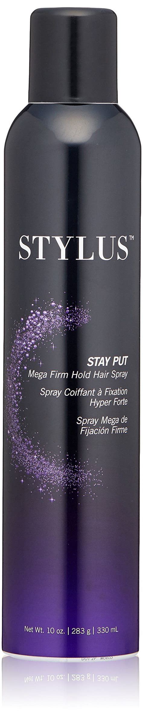 Stylus Stay Put Mega Firm Hold Hair Spray 10 Fl Oz Spray Beauty