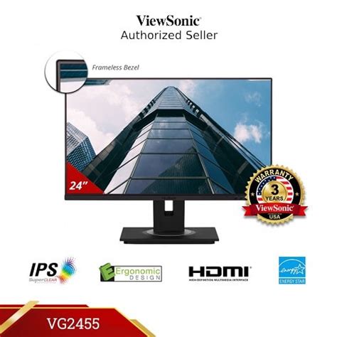 ViewSonic Business Monitor 24″ |FHD|HDMI,DisplayPort,VGA [Resmi ...