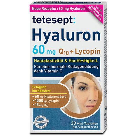 tetesept Hyaluron Tabletten Haut Haare Nägel