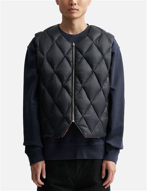 Stüssy Reversible Quilted Vest Hbx Globally Curated Fashion And