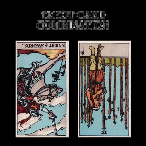 Knight Of Swords Reversed AND Nine Of Wands Reversed Tarot Cards Together