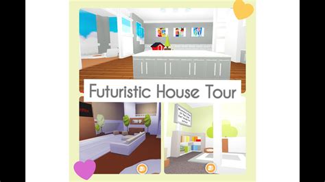 Futuristic House Tour Adopt Me Youtube