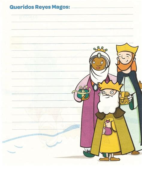 Modelos De Cartas Para Los Reyes Magos Dale Detalles