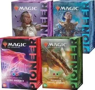 Magic The Gathering 2022 Pioneer Pioneer 2022 Set Of 4 Challenger Decks