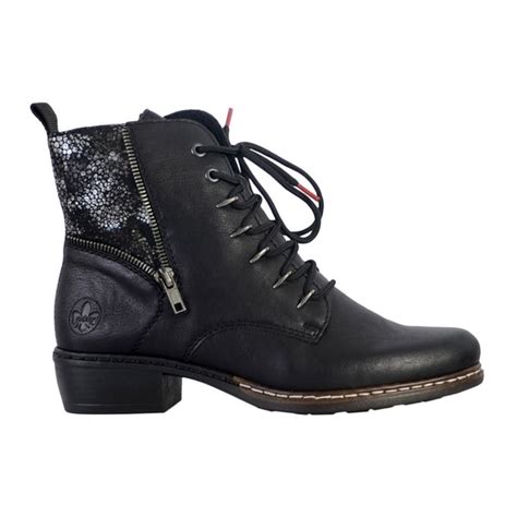 Rieker Boots Bottines Noir Femme Des Marques Vous