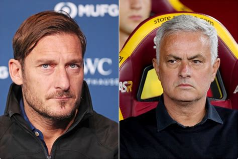 Mourinho Vuole Richiamare Totti Alla Roma Pronto Un Posto In Dirigenza