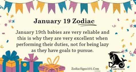 January 19 Zodiac Is A Cusp Capricorn and Aquarius, Birthdays And Horoscope - ZodiacSigns101