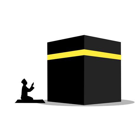 Images Gratuites Hajj Kaaba Mecque Umrah Prier Silhouette