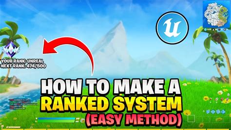 How To Make A RANK SYSTEM In UEFN EASY METHOD SCRIPT 2024 YouTube