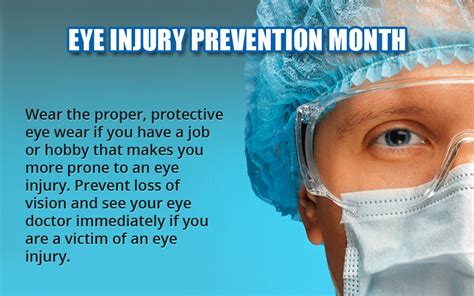 Eye Injury Prevention