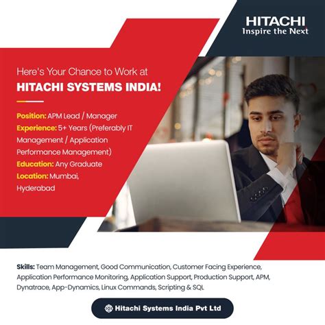 Hitachi Systems India Pvt Ltd On Linkedin Hitachisystemsindia Jobopening Backupadministrator