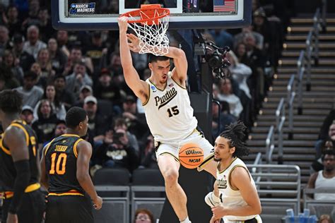 Zach Edey Démarre Très Fort La March Madness Avec Purdue • Basket Usa