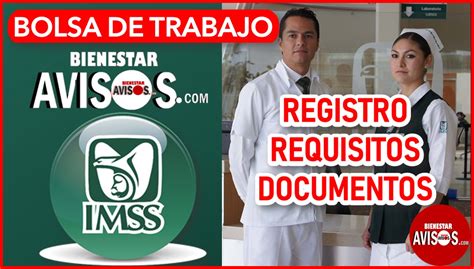 Bolsa De Trabajo Imss Septiembre Bienestar Avisos