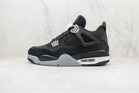 Jordan 4 Retro SE Black Canvas