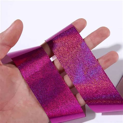 Aliexpress Buy 1 Roll Of 4 100 CM BULE Laser Holo Holographic