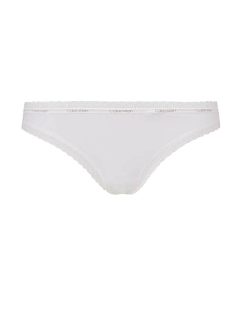 Calvin Klein Bottoms Up Thong Belle Lingerie